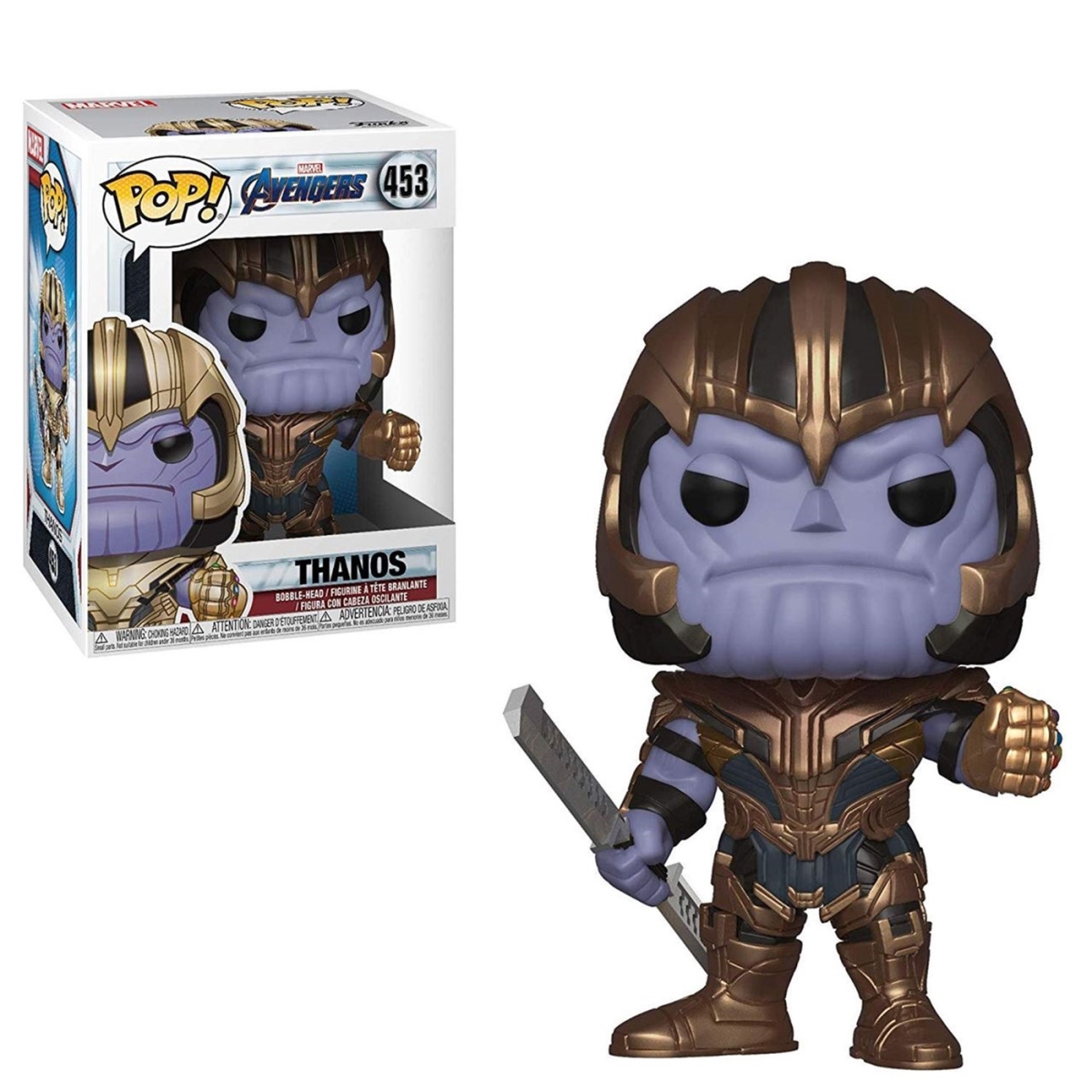Avengers Endgame 111944 Funko Pop Marvel Thanos Action Figure From Unbeatablesale Com Daily Mail - avengers endgame movie in roblox playing as thanos