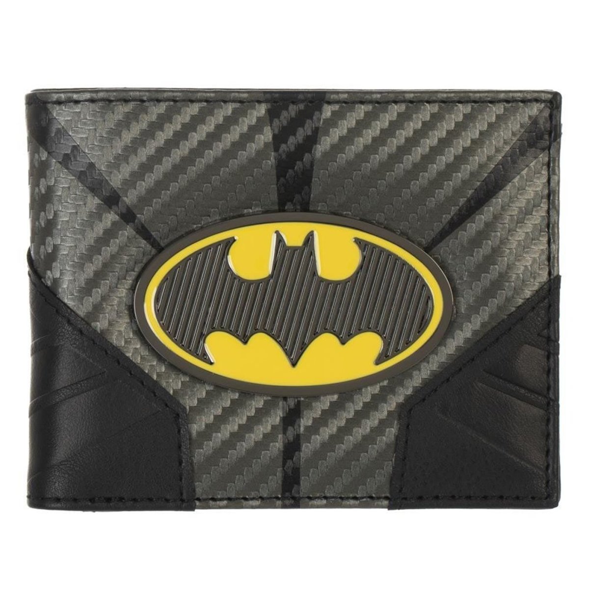 Picture of Batman 112077 Batman Metal Badge Bi-Fold Wallet