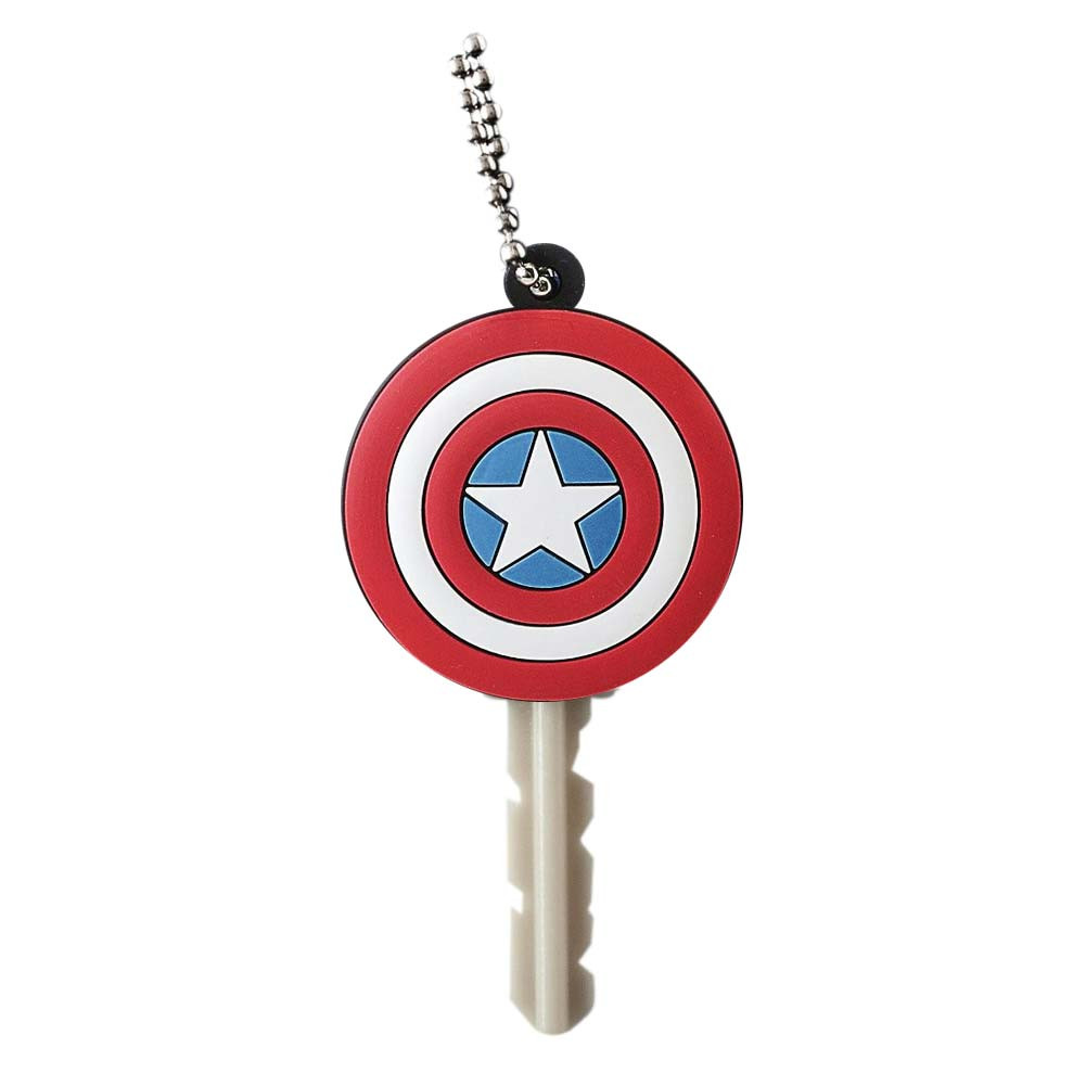 Picture of Captain America 34532 Captain America Rubber Key Holder