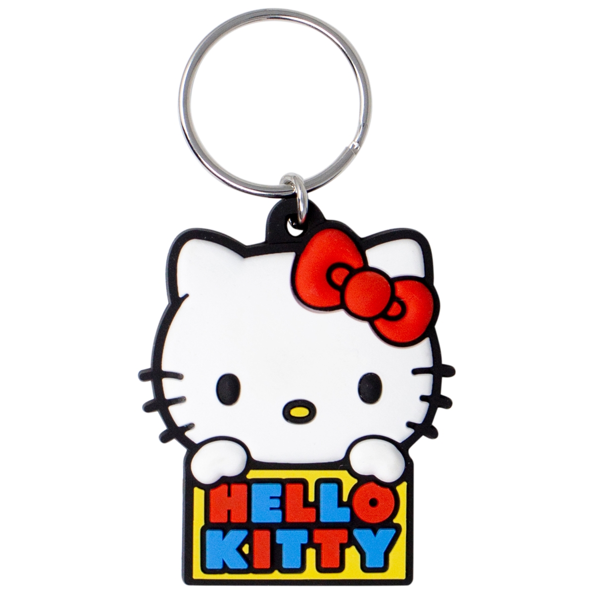 Picture of Hello Kitty 801361 Hello Kitty Plastic Design & Logo Keychain