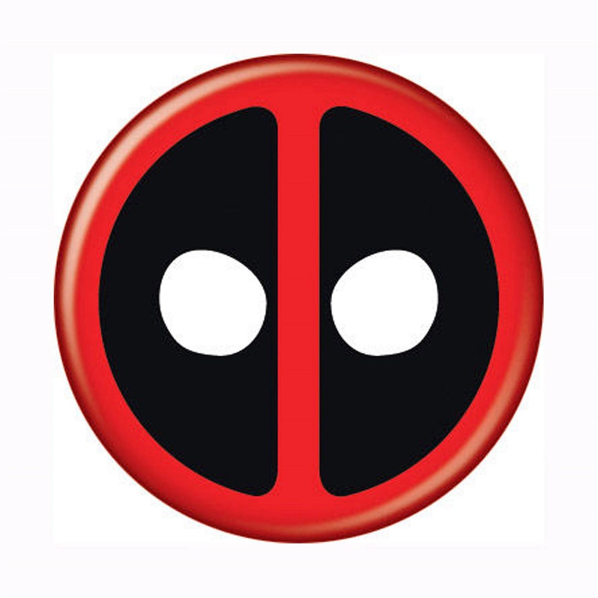 Picture of Deadpool pindpsym Deadpool 1.25 in. dia. Symbol Button
