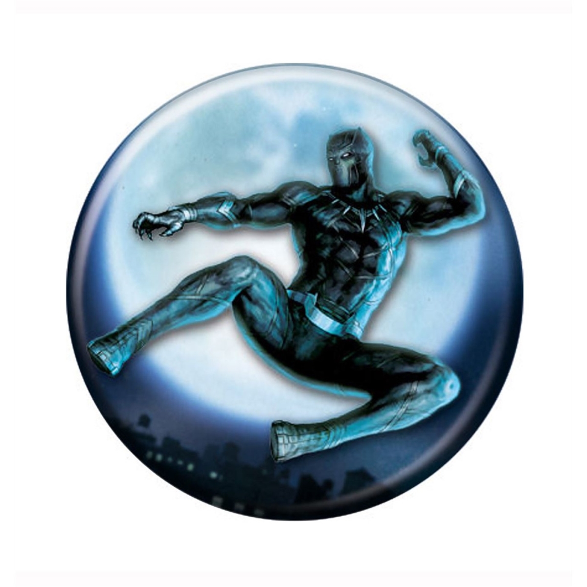Picture of Black Panther bttnbpnightscape Black Panther Night Scape Button