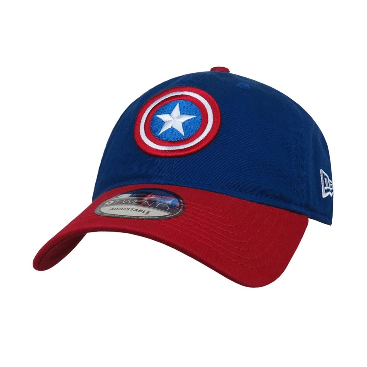 Picture of Captain America capcapsld920 Captain America Shield 9 Twenty Adjustable Hat