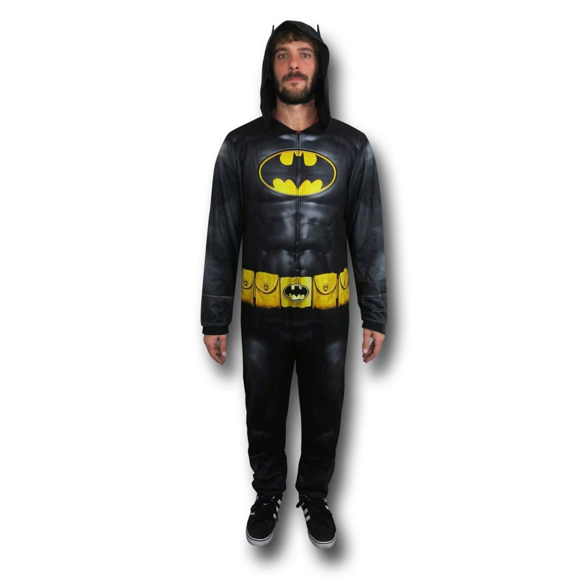 Picture of Batman pajdksubunion-S Batman Men Dark Knight Sublimated Union Suit - Small