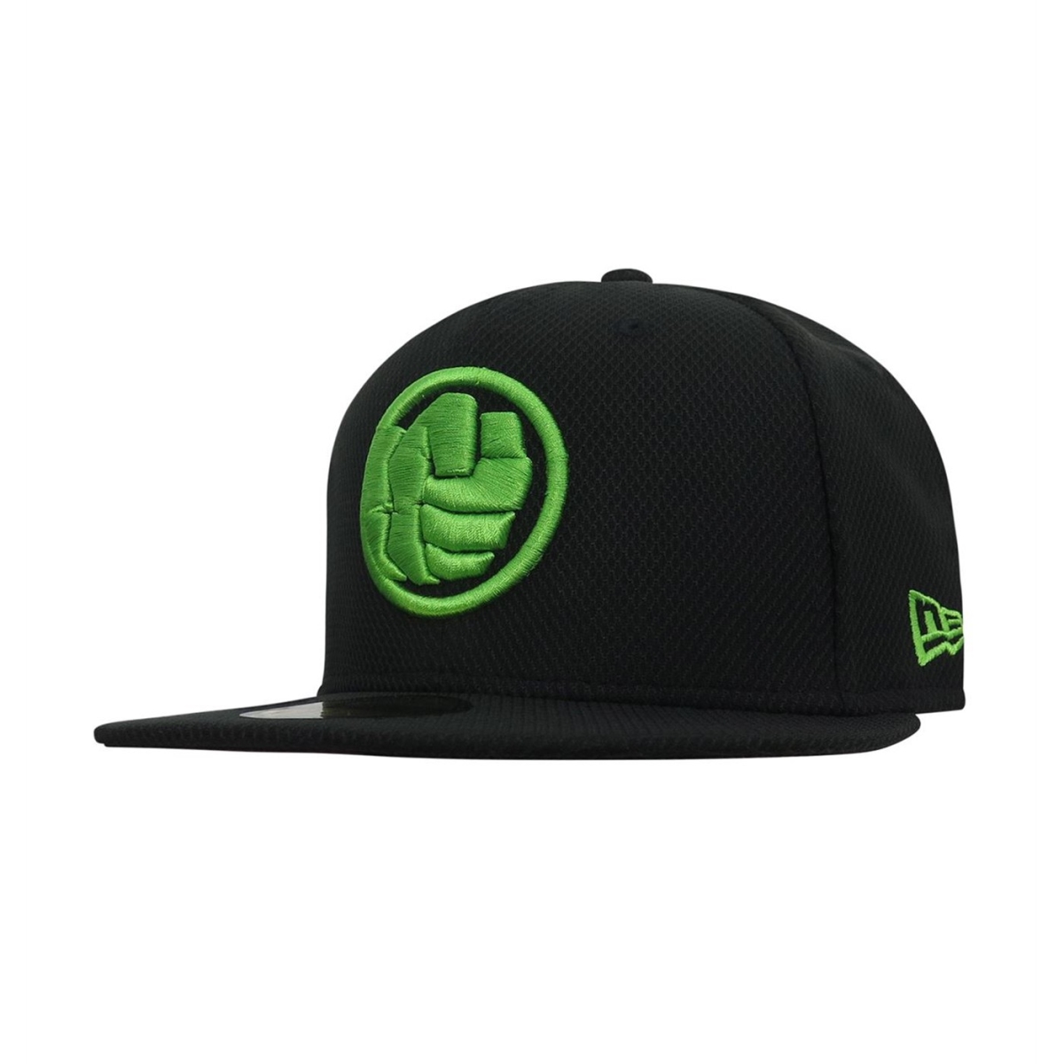 Picture of Incredible Hulk hathulkfistsym5950-712-7 1-2 Fitted Incredible Hulk Hulk Fist Symbol 59Fifty Fitted Hat - Size 7.5