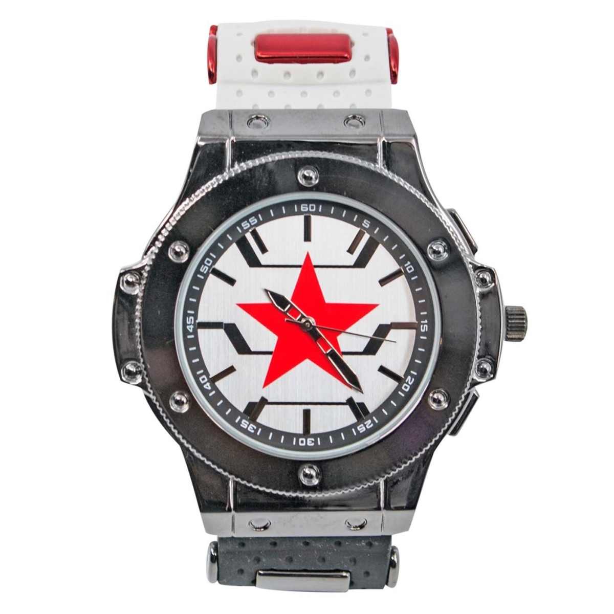 Picture of The Winter Soldier wtchwsarmor The Winter Soldier Winter Soldier Armor Watch with Adjustable Strap
