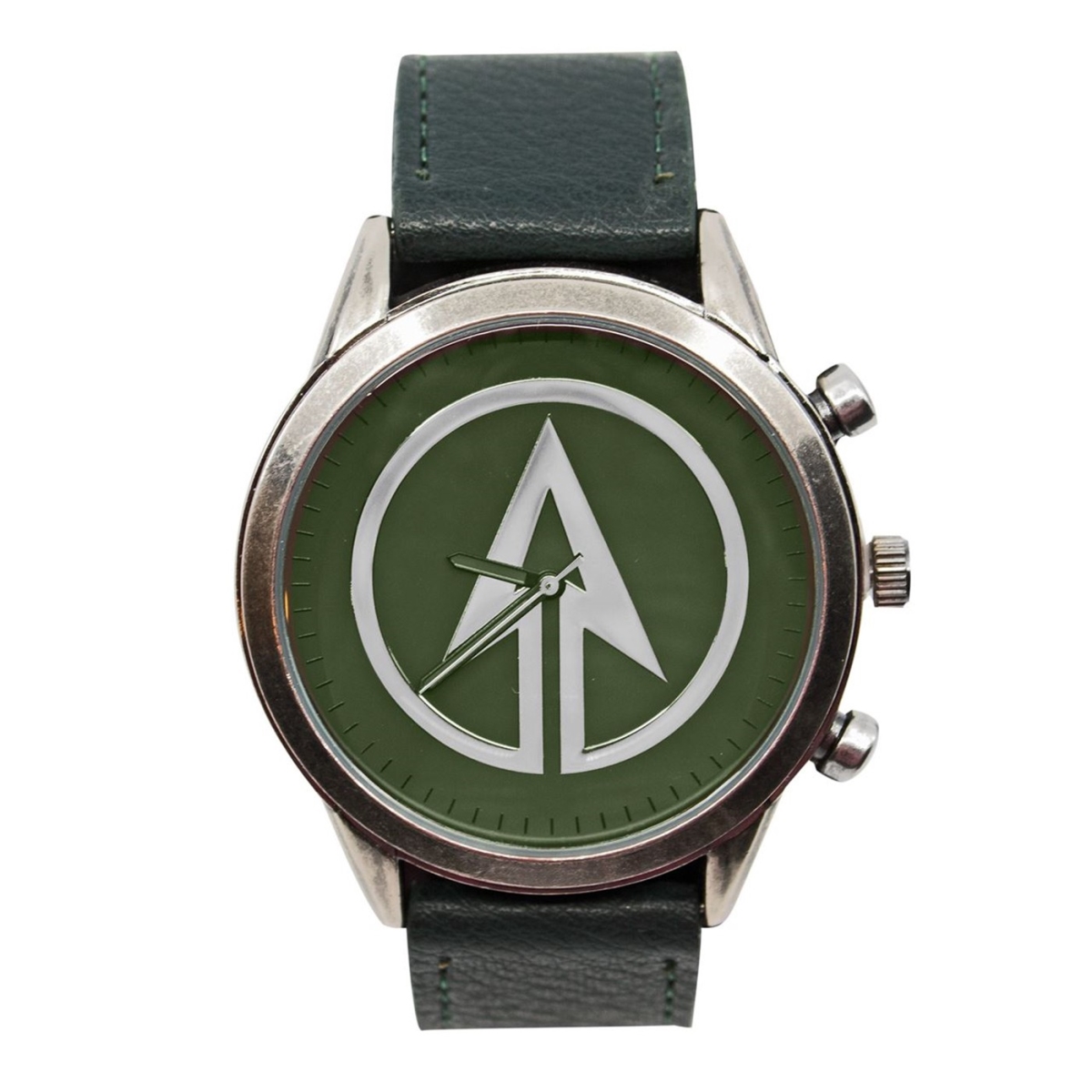 Picture of Green Arrow wtchgaarrowsym Green Arrow Symbol Watch with Adjustable Strap