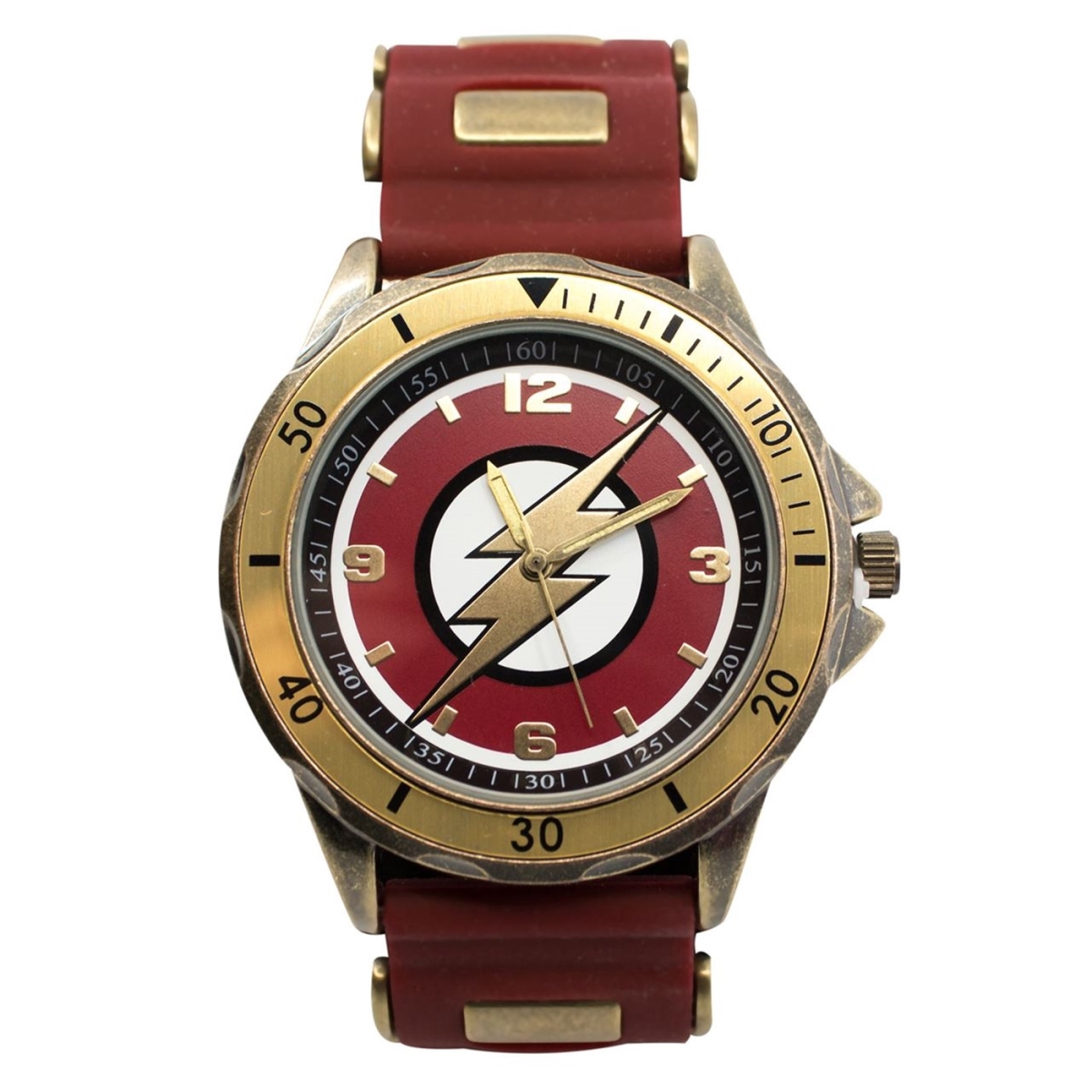 Picture of Flash wtchflshtcsym Flash TC Symbol Watch with Silicone Adjustable Strap