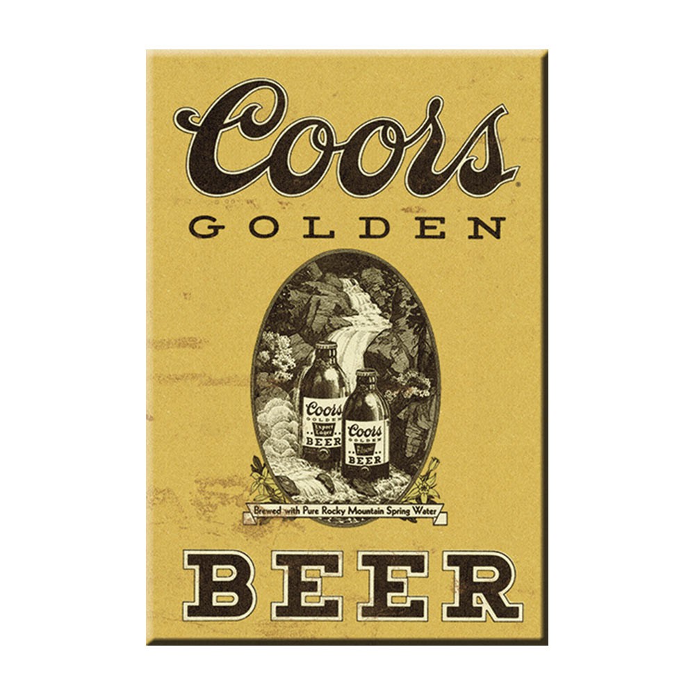 Golden Beer Logo Magnet