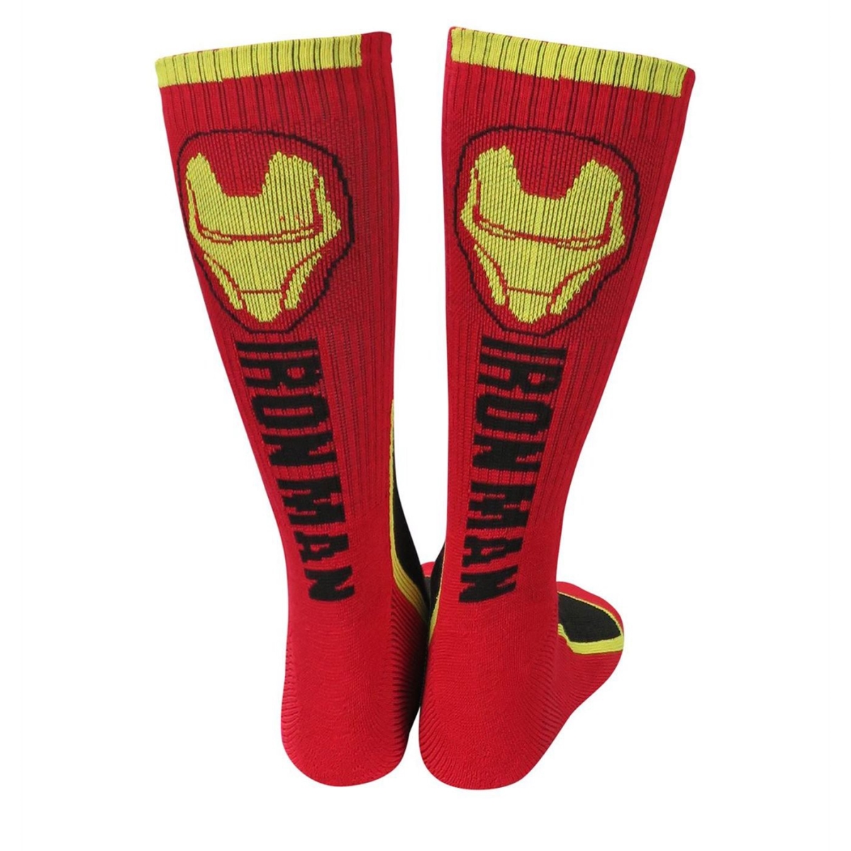 Iron Man sockirnmntone Iron Man Two-Tone Athletic Crew Socks