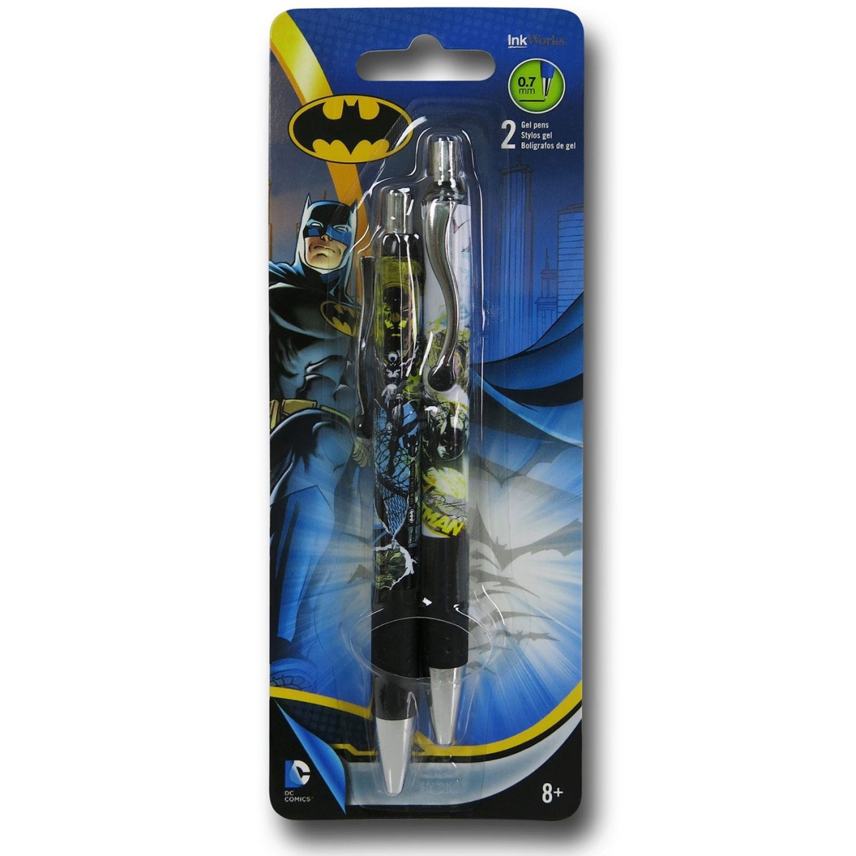 Picture of Batman penbat2pkgel Batman Gel Pens - Pack of 2