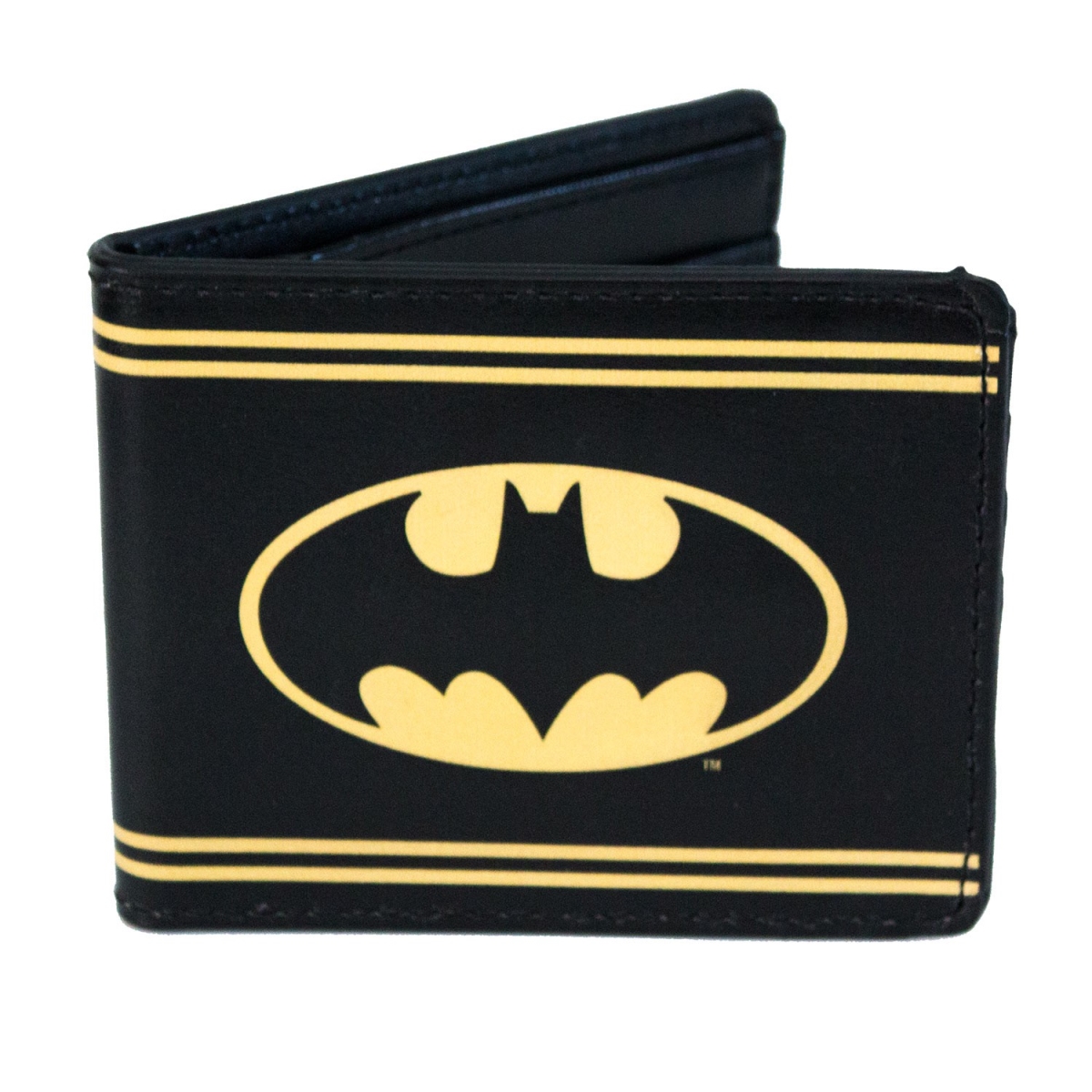 Picture of Batman 36029 Batman Striped Bi-Fold Wallet