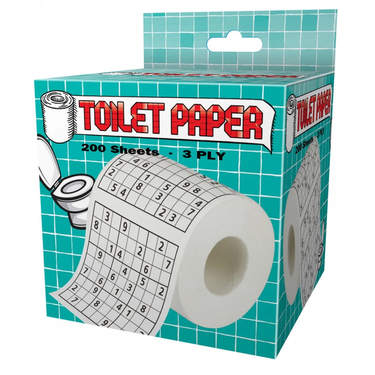 800191  Sudoku Toilet Paper