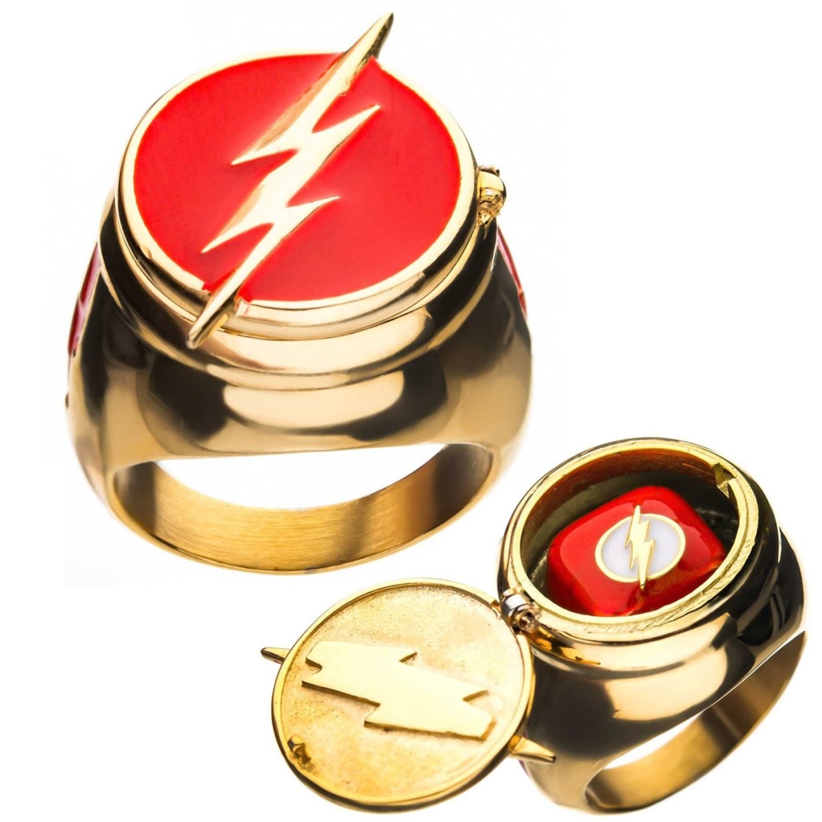 Picture of Flash 110559-10-Size 10 Flash Ring with Costume Flip Lid - Size 10