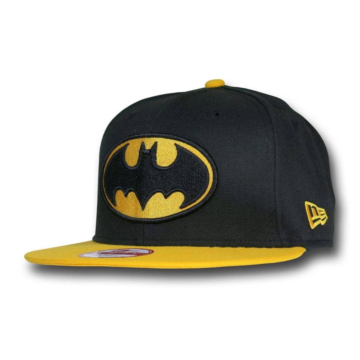 Picture of Batman capbatbkyw950 Batman Black & Yellow 9Fifty Snapback Hat