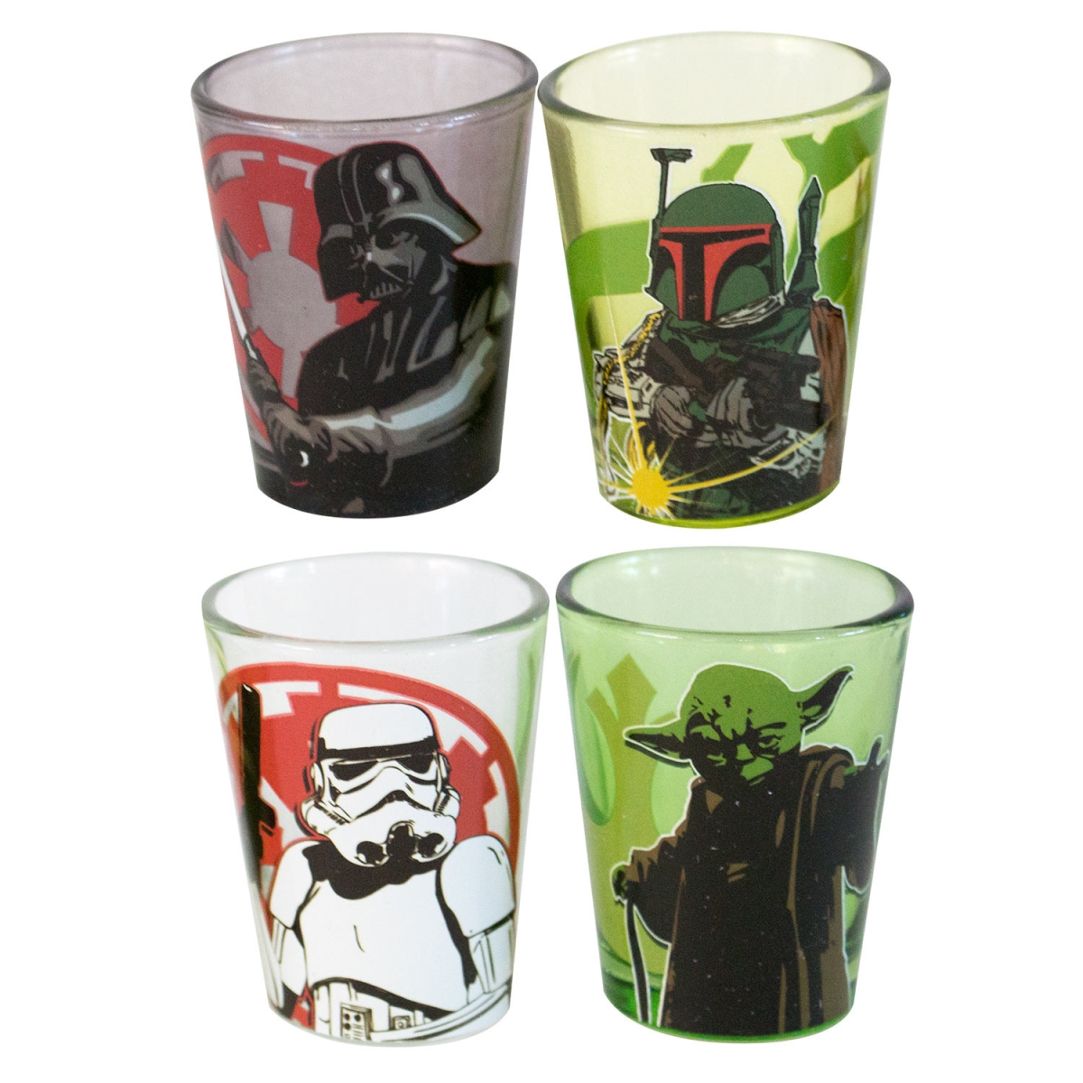 Picture of Star Wars 45565 Star Wars Shot Glass Set - Pack of 4