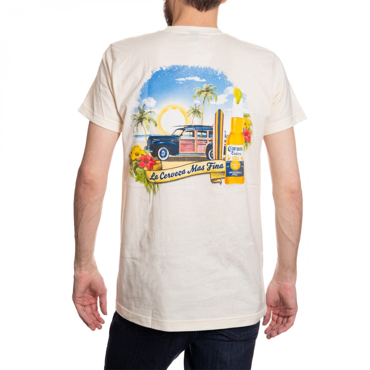 794873-L Corona Beach Wagon T-Shirt - Large