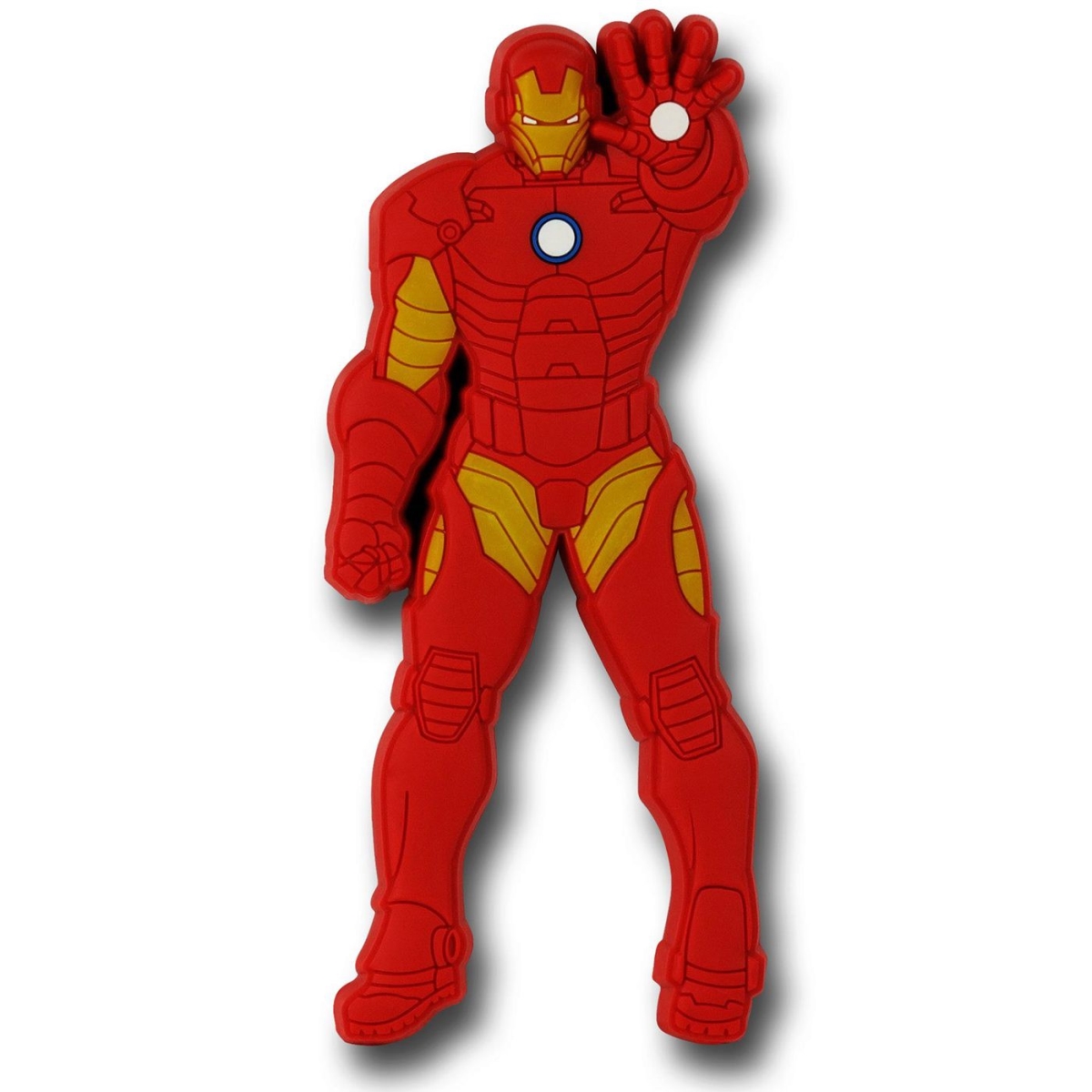 Picture of Iron Man magirnmnhndsft Iron Man Repulsor Ready Soft Touch PVC Magnet
