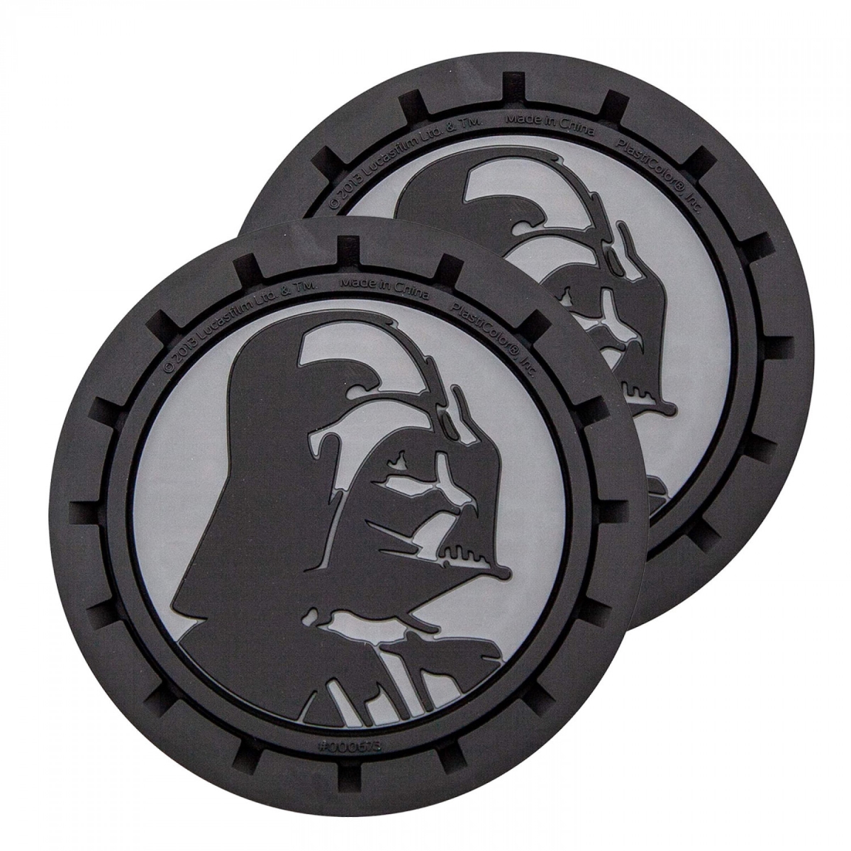 Picture of Star Wars 808042 Star Wars Darth Vader Car Cup Holder Coaster - Pack of 2