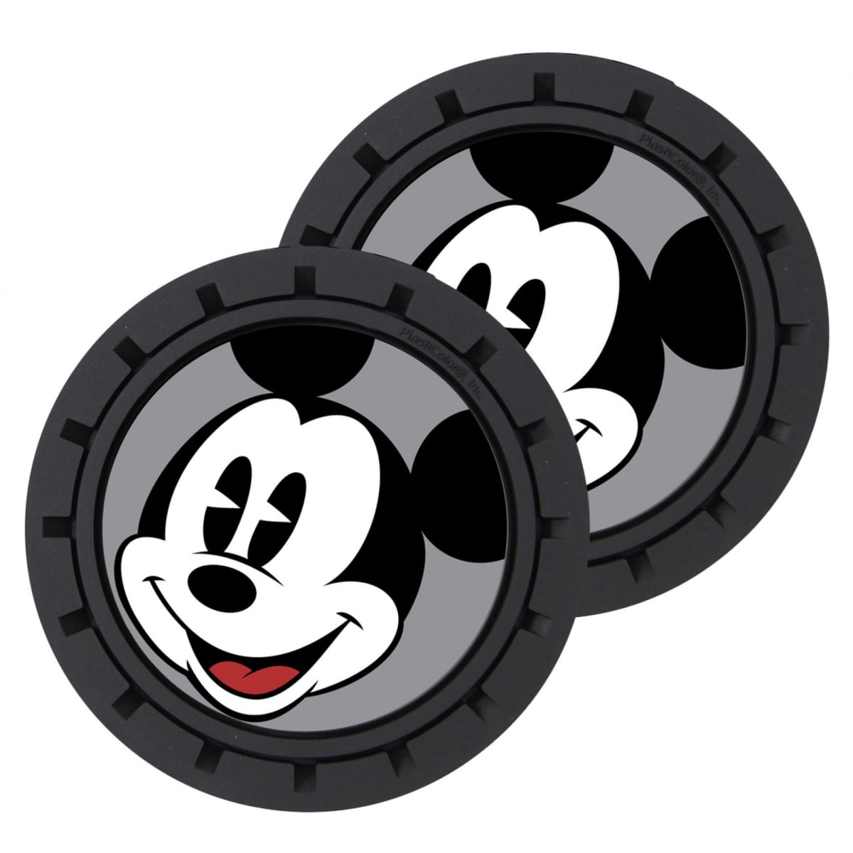 Picture of Mickey Mouse 808044 Disney Mickey Mouse Car Cup Holder Coaster - Pack of 2