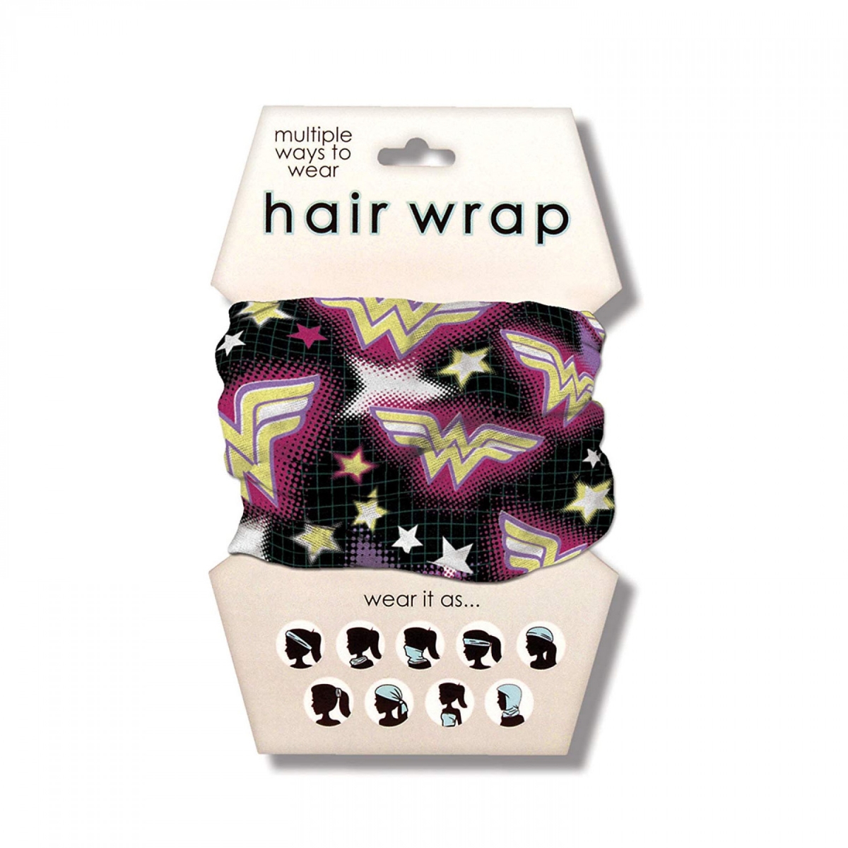 Bright Symbols Hair Wrap