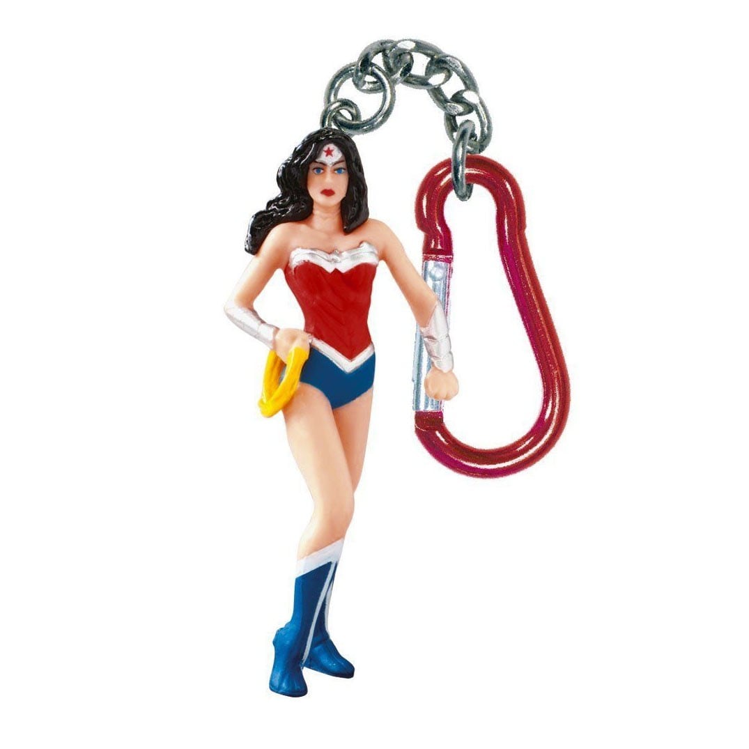 34515  Plastic Figure Keychain -  Wonder Woman