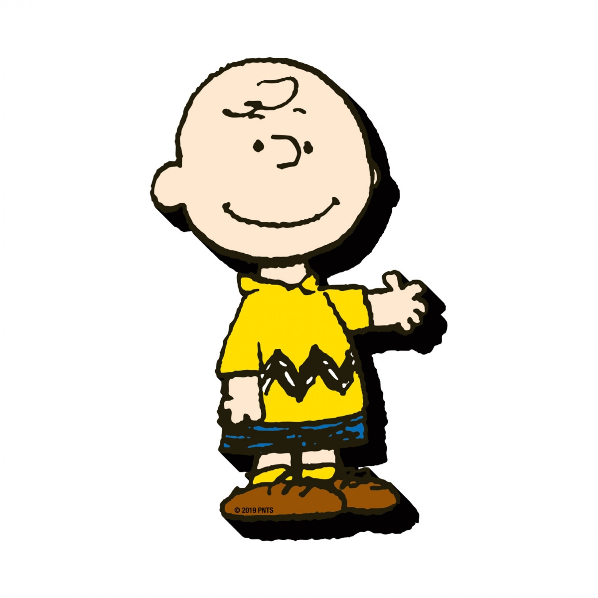 802392 Charlie Brown Character Magnet