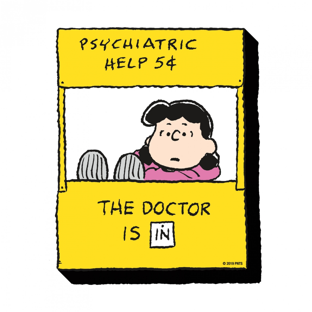 802393  Lucy Psychiatric Help Magnet