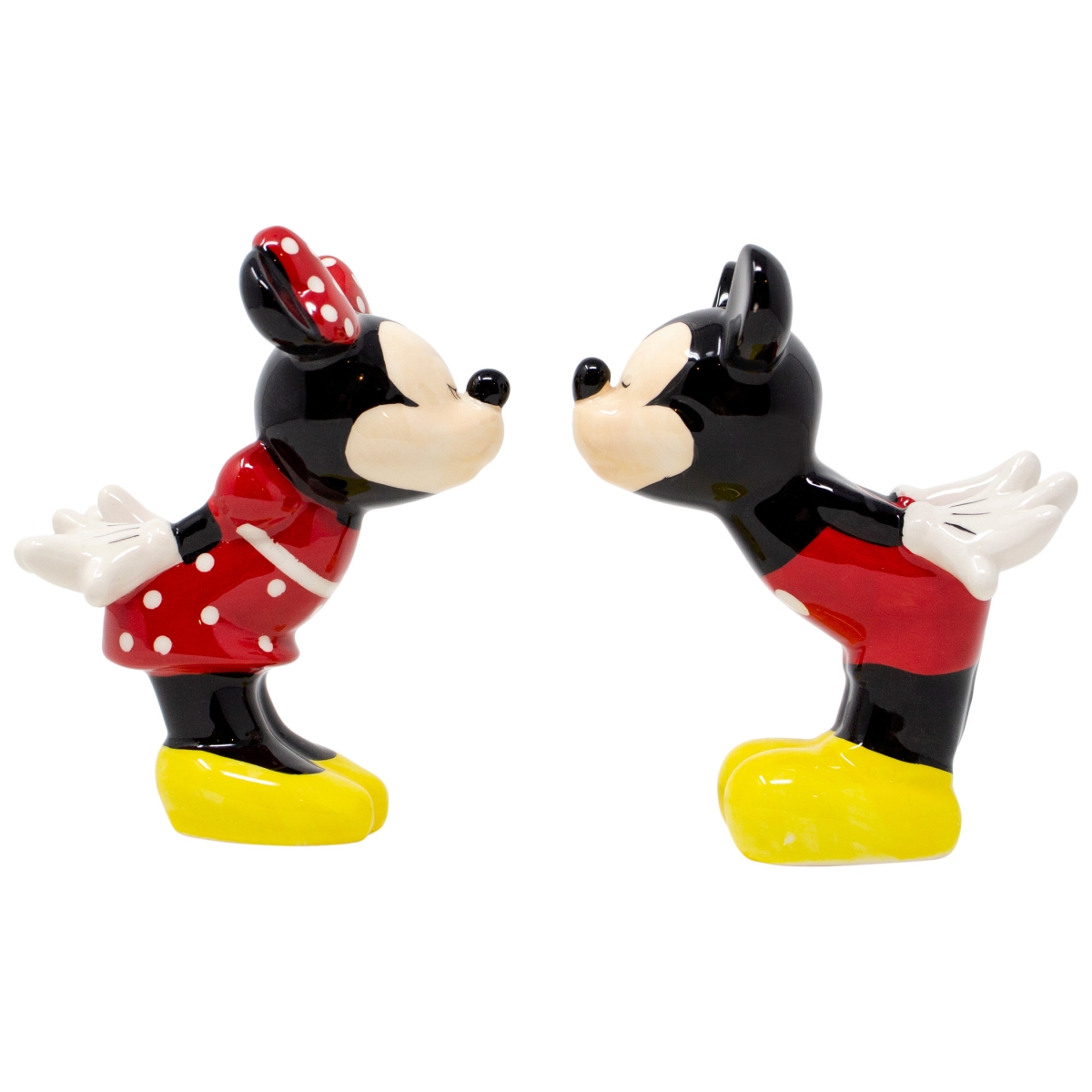 Picture of Mickey Mouse 802341 Disney Mickey & Minnie Kissing Salt & Pepper Shakers