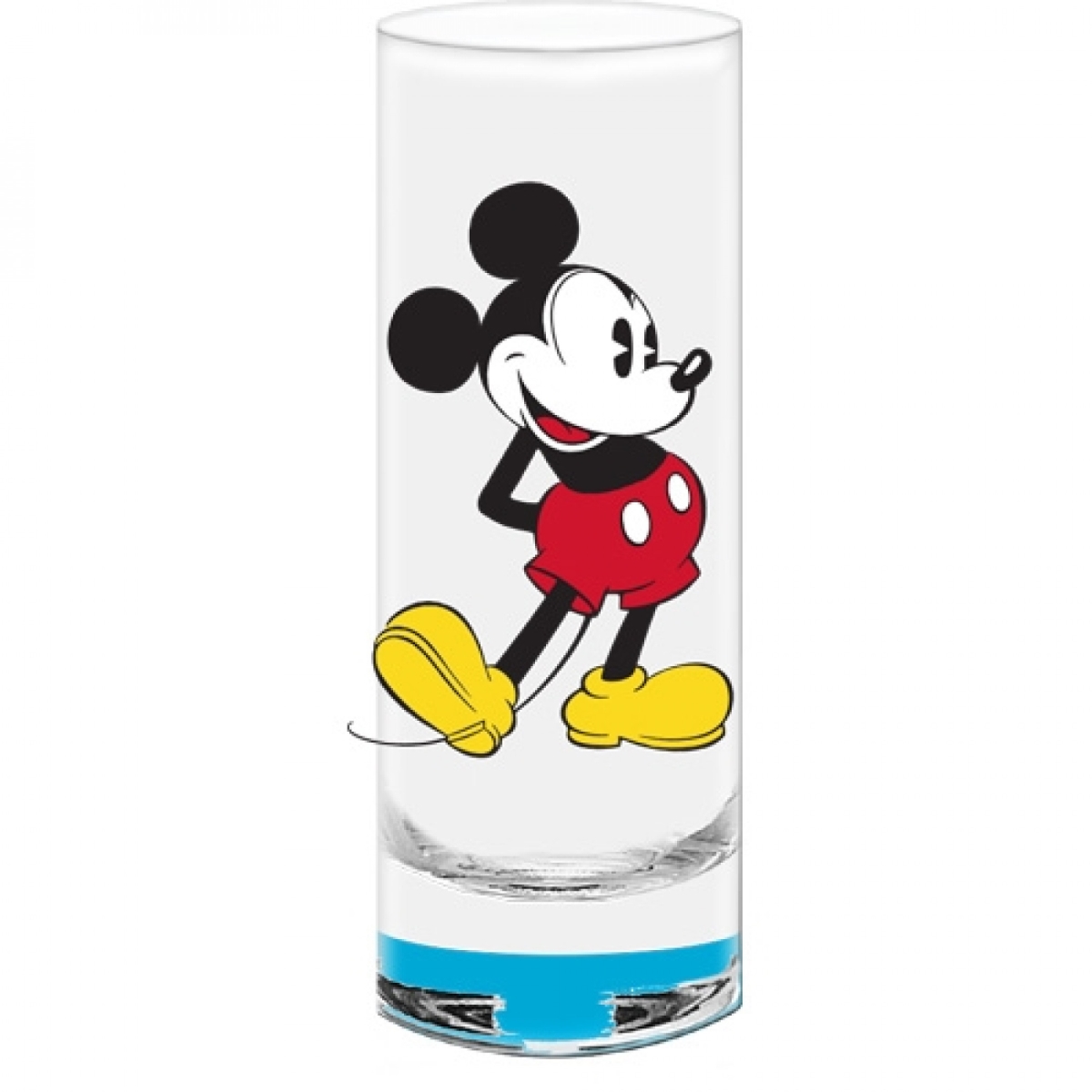 804558  Blue Bottom Shot Glass