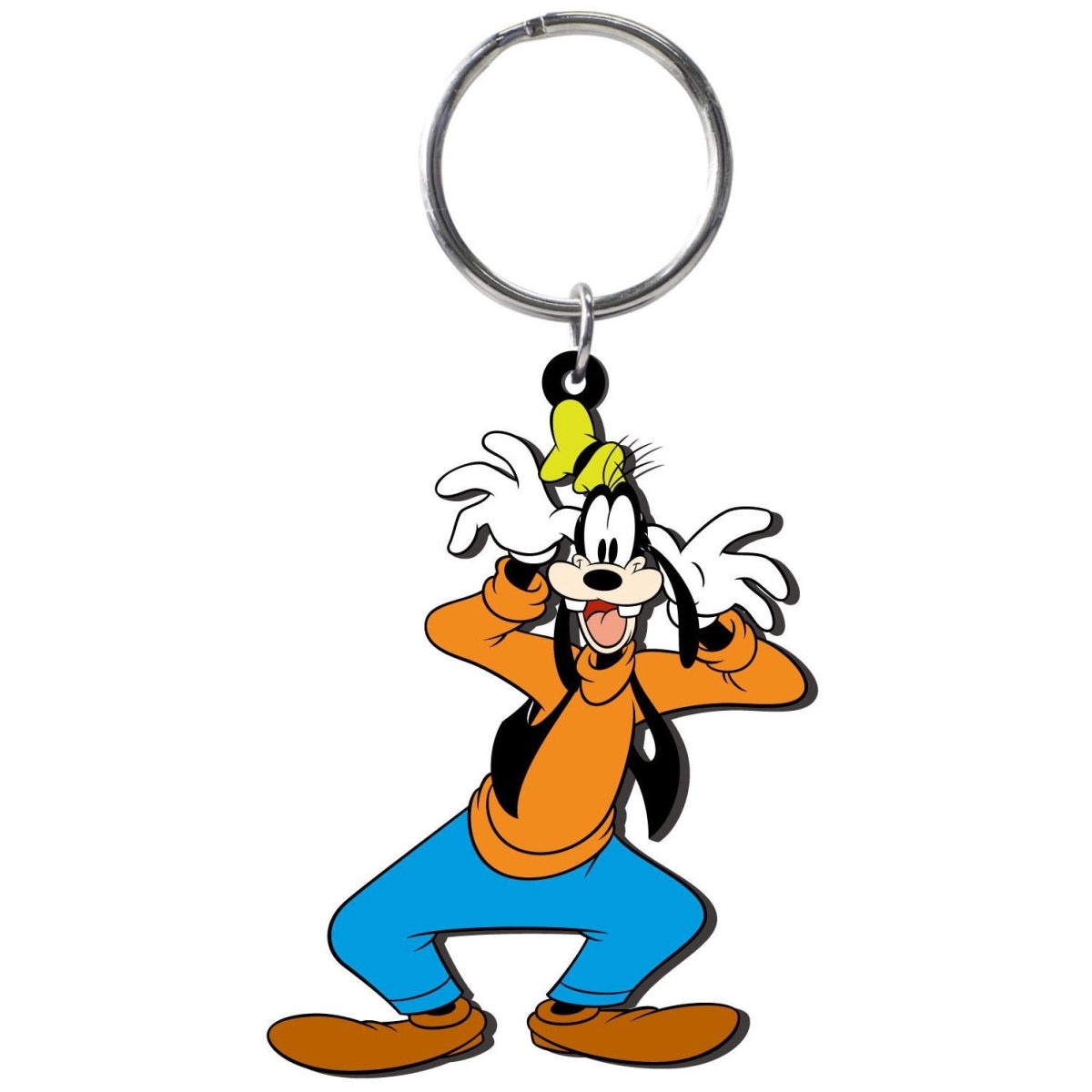 46724 Goofy Soft Touch Keychain