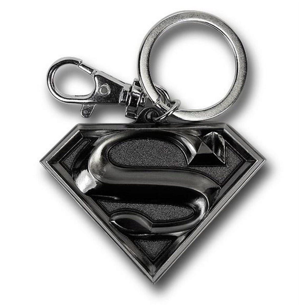 keysupspewsym  Silver Symbol Pewter Keychain