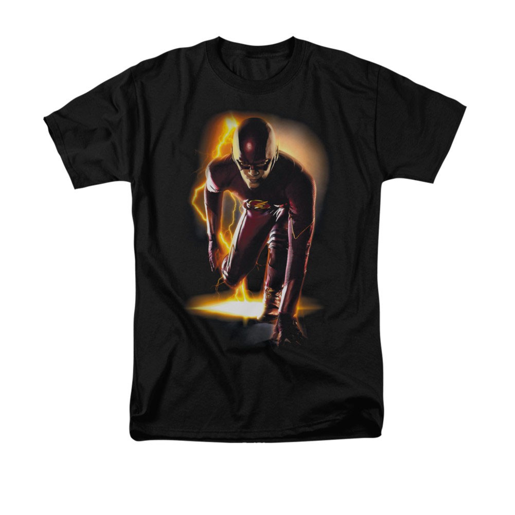 Flash 28528-M The Flash Ready Black T-Shirt - Medium