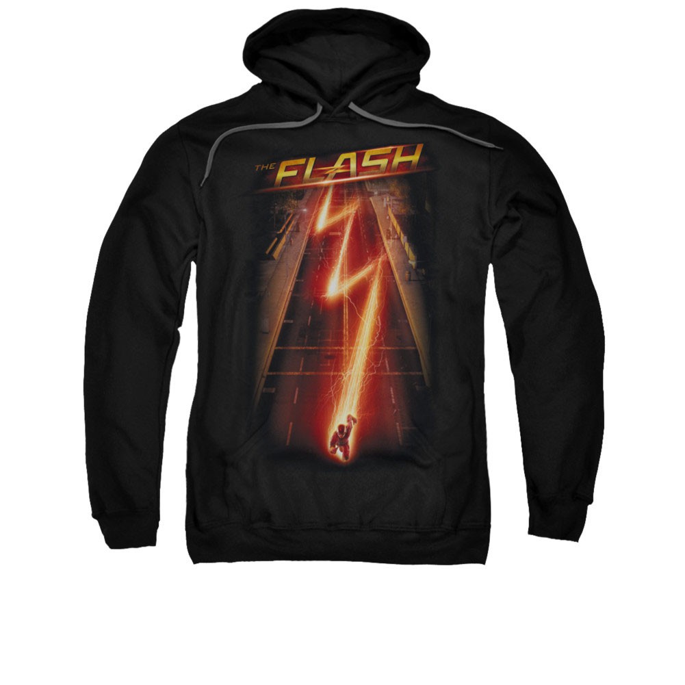 28550-M The  Ave Black Pullover Hoodie - Medium