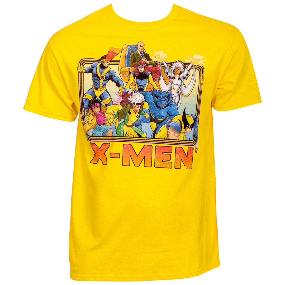 805791-xlarge Marvel 90s Cartoon Lineup T-Shirt - Extra Large