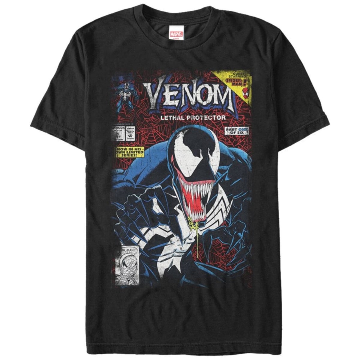 810473-medium  Lethal Protector Comic Cover Mens T-Shirt - Medium