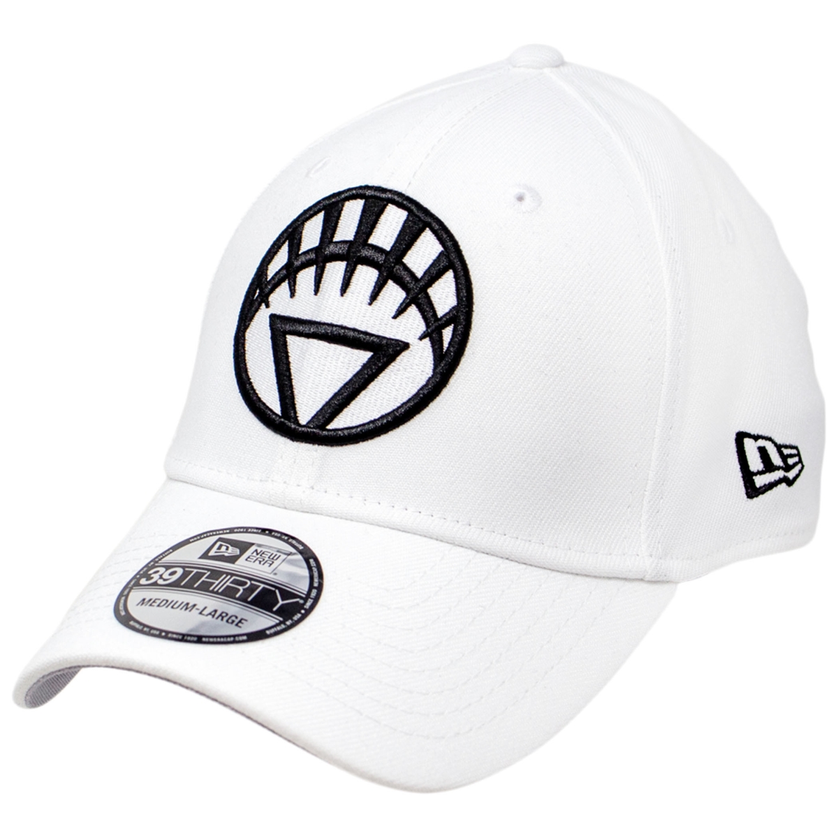 Picture of White Lantern 804144-Large-XLarge Color Block New Era 39Thirty Fitted Hat - Large & Extra Large