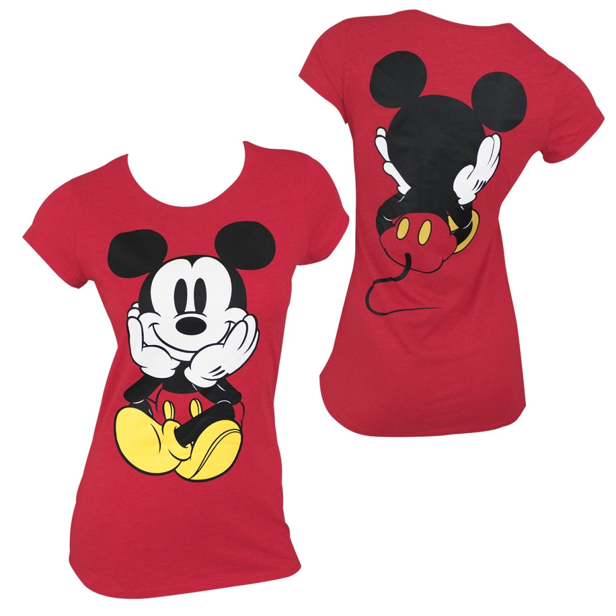 mickey mouse red t shirt