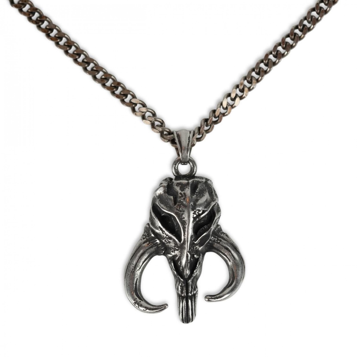 the Mandalorian Mythosaur Skull Pendant Necklace