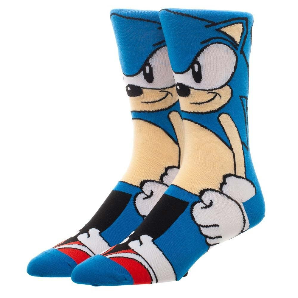 Picture of Sonic 47463 Sonic the Hedgehog 360 Mens Socks