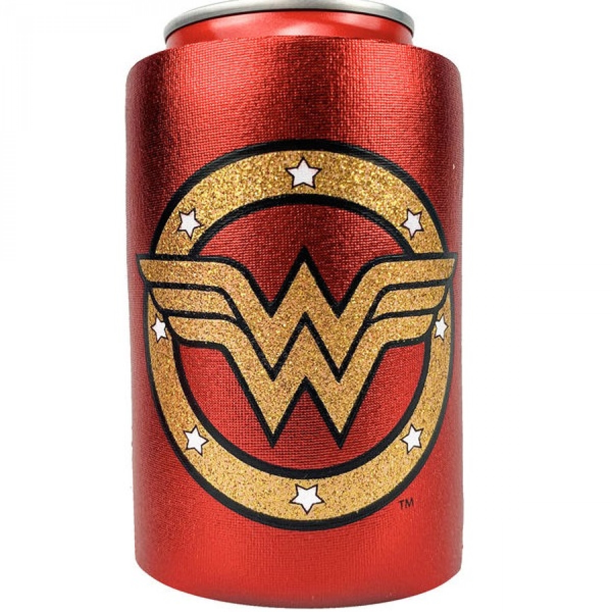 812847  Symbol Metallic Finish Can Cooler