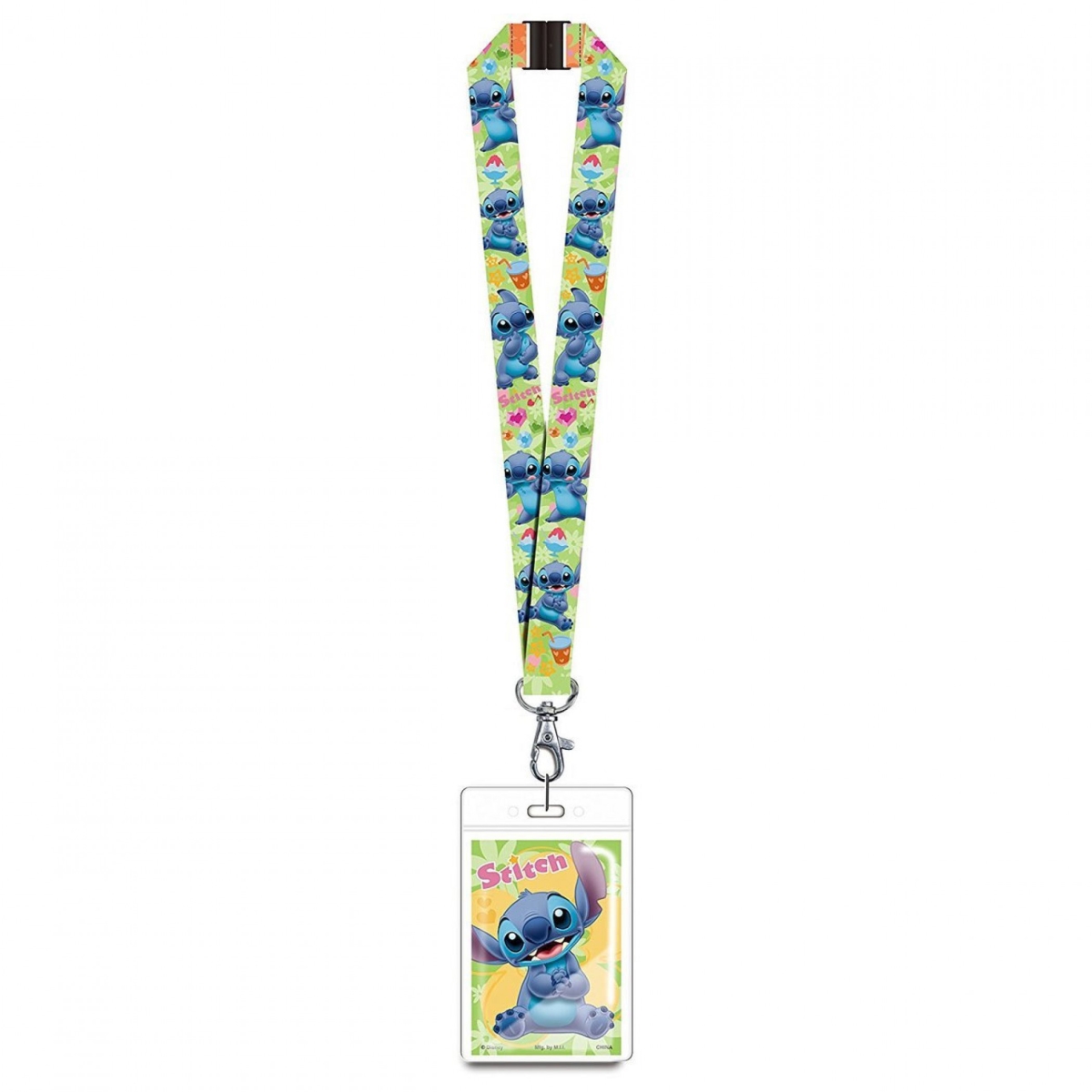 Lilo & Stitch Lanyard with ID Badge Holder