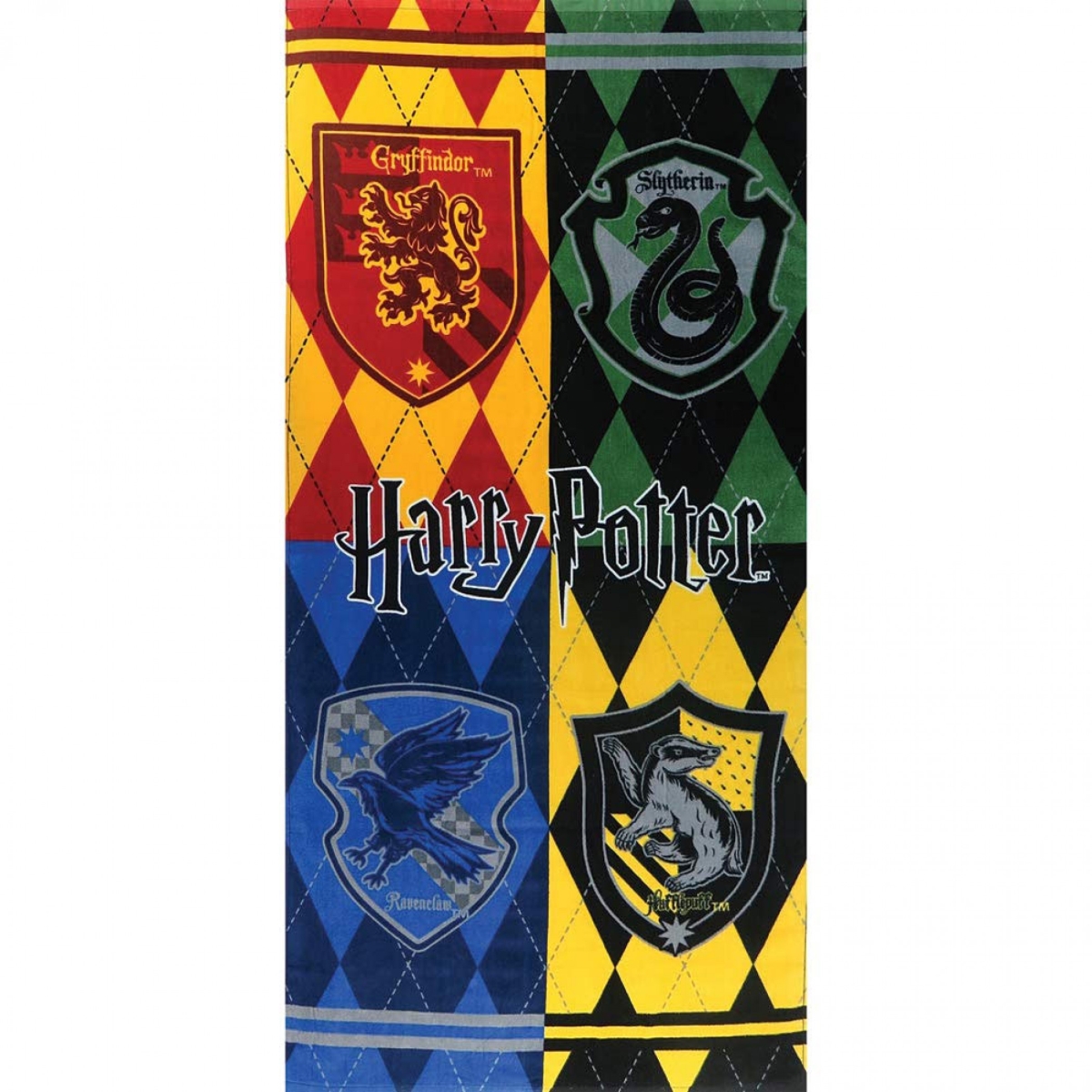 28 x 58 in.  Houses Beach Towel