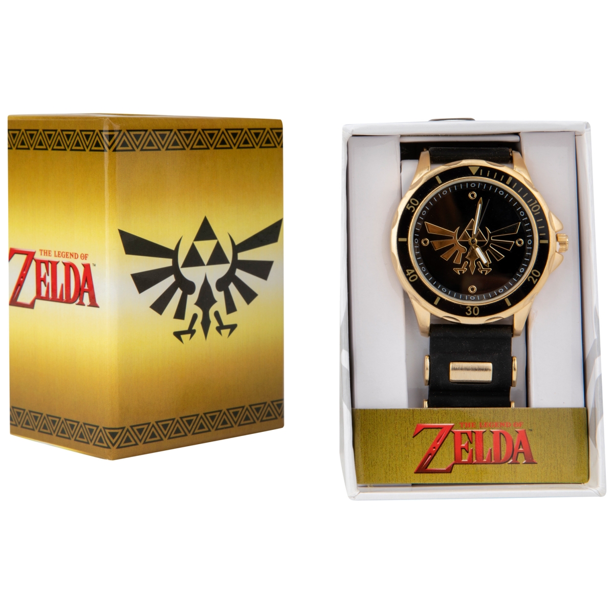Picture of Zelda 802159 Zelda Triforce Watch with Rubber Band