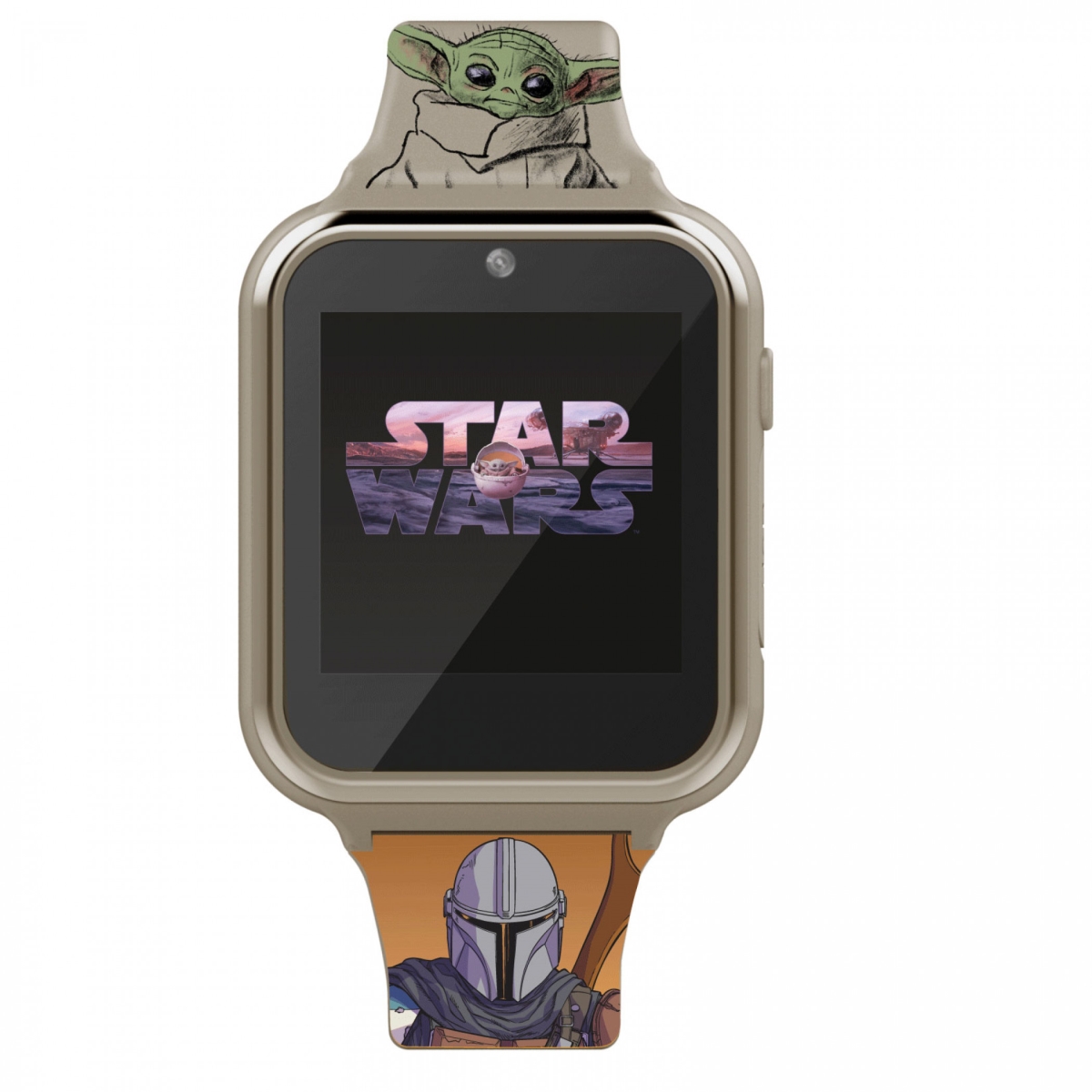 Picture of Star Wars 809878 Accutime Star Wars the Mandalorian & the Child Interactive Kids Watch