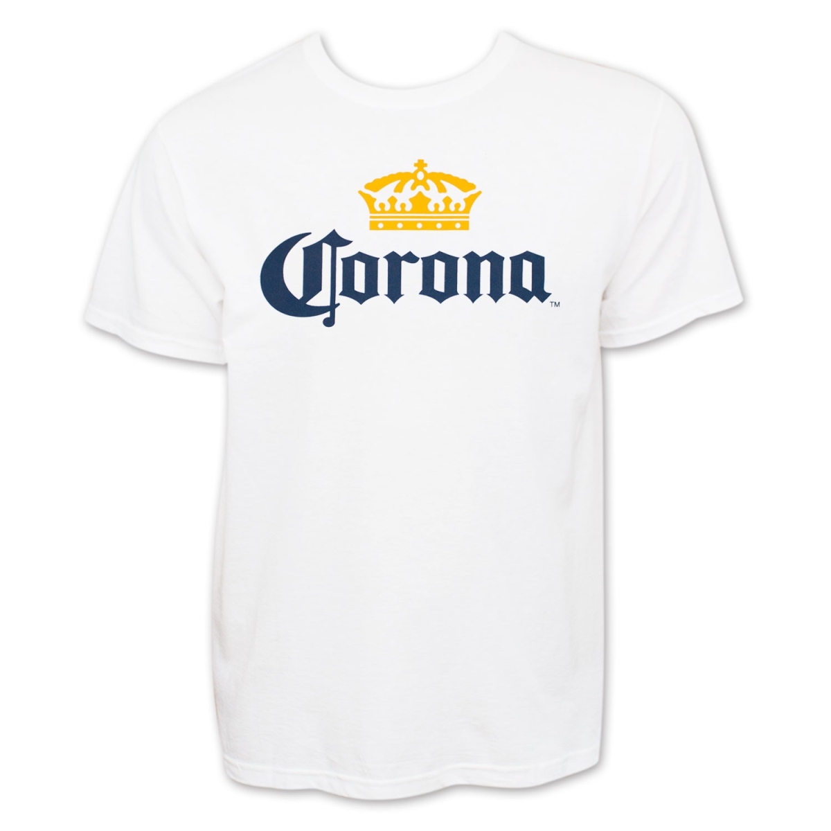 26891-Small  Mens White Beer Logo T-Shirt - Small