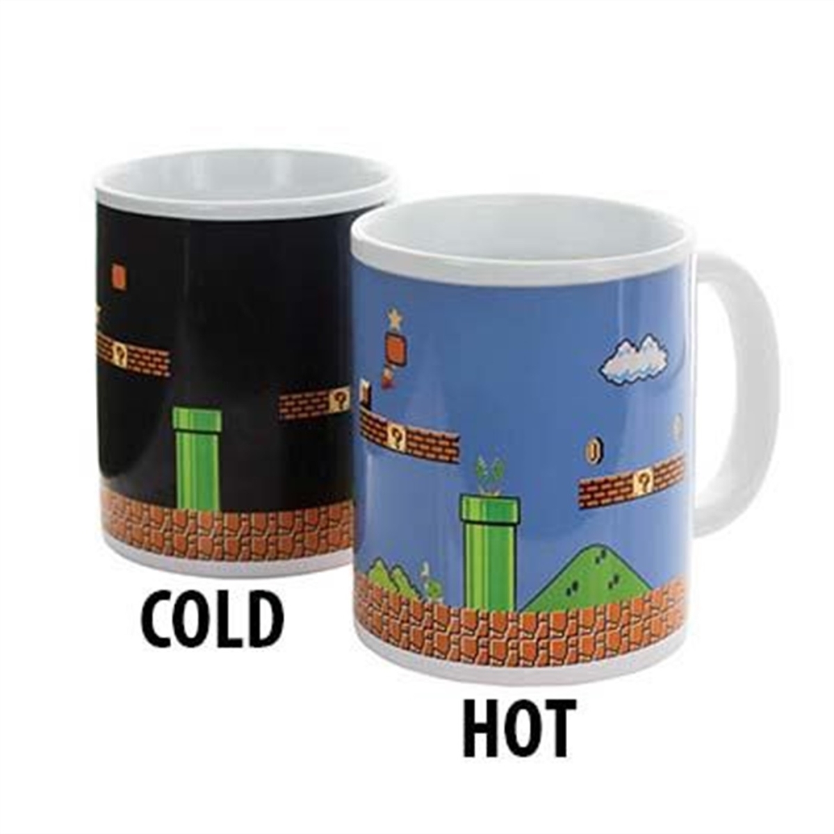 Picture of Super Mario Bros 111457 10 oz Heat Change Mug
