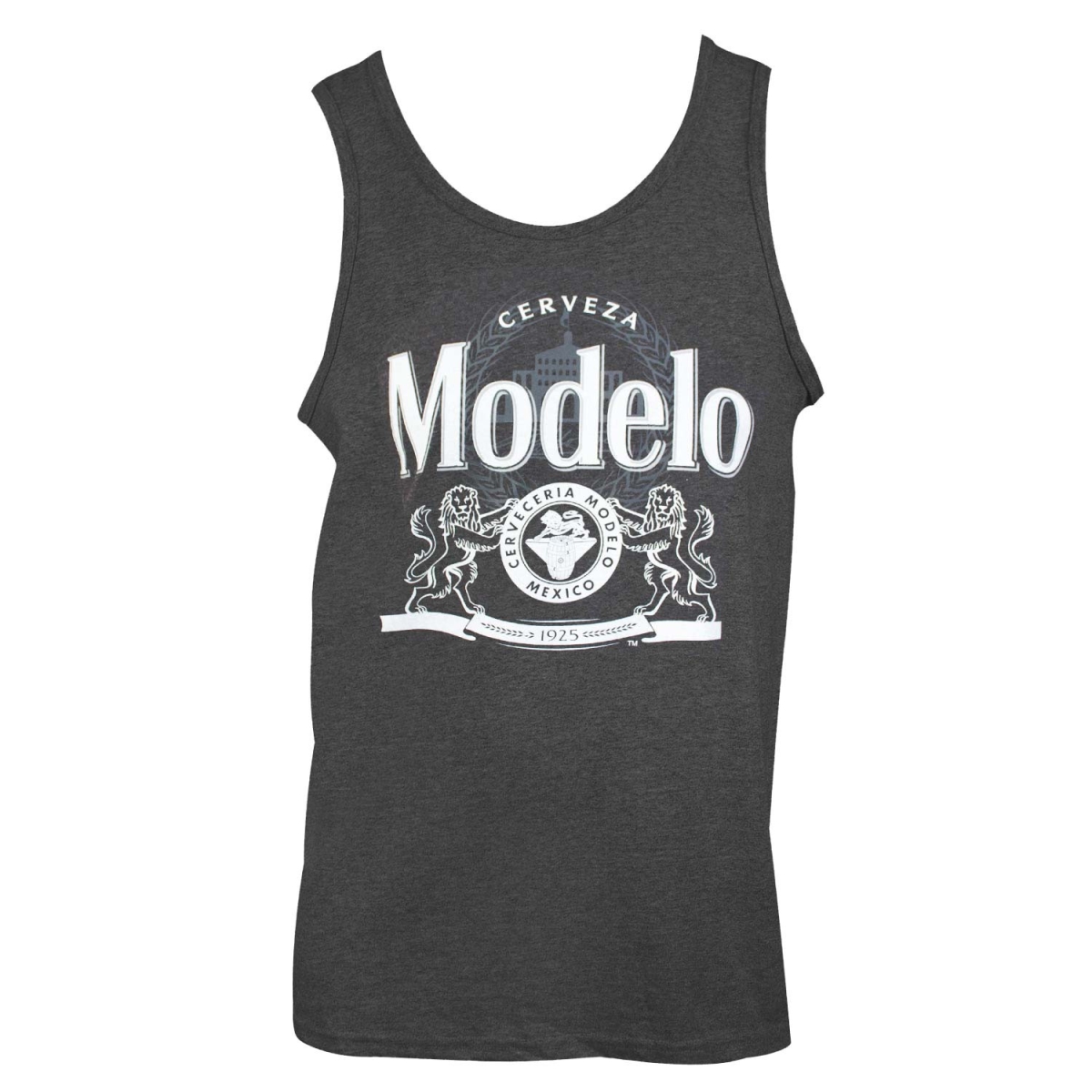 45139-X-Large Modelo Mens Charcoal Tank Top - Extra Large -  Modelo Especial