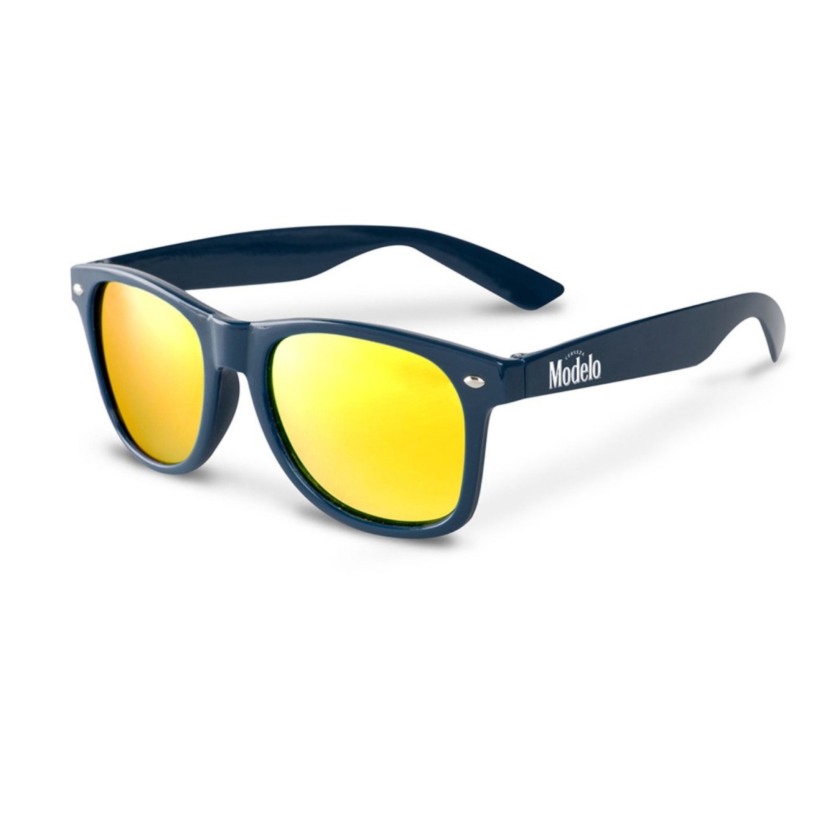 Picture of Modelo Especial 812259 Modelo Especial Blue Reflective Sunglasses