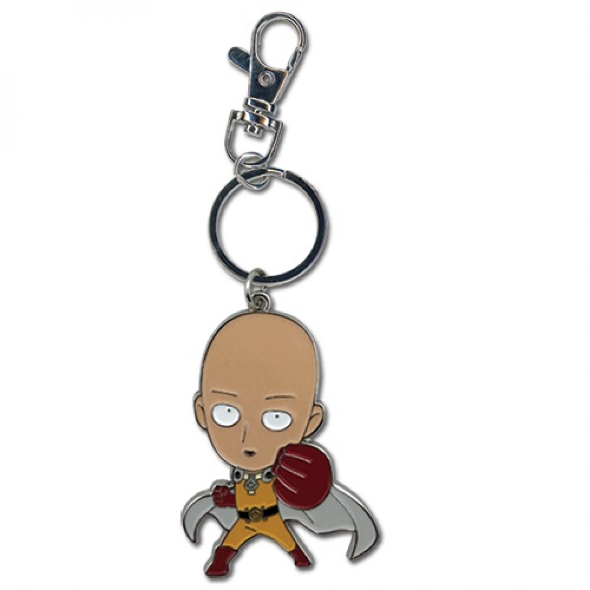 Saitama Metal Keychain